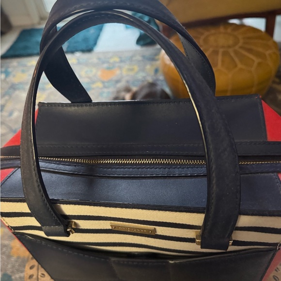 Kate Spade Beau Bag in Striped Navy, Red and Cream - Picture 3 of 8
